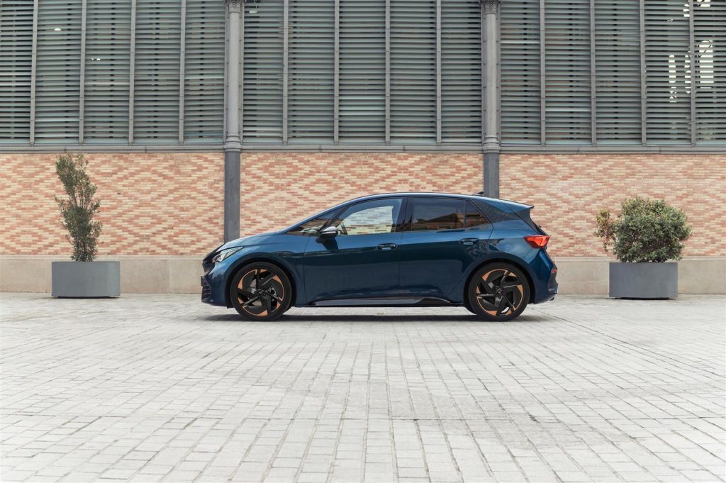 Una foto del design di Cupra Born