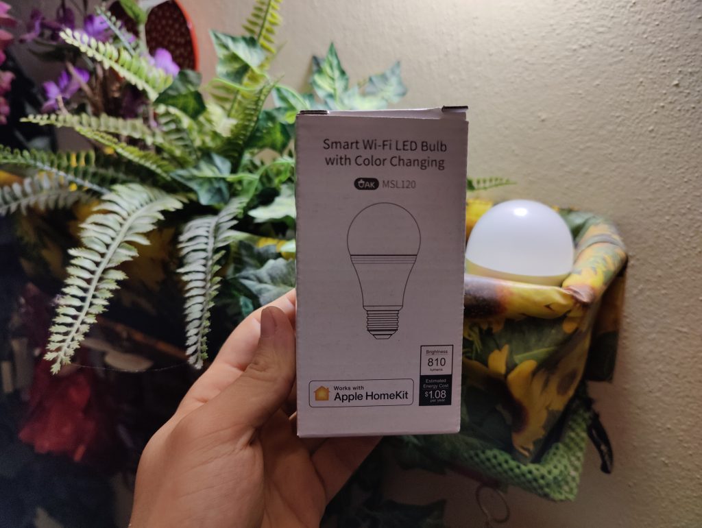 Confezione di Meross Smart WiFi LED Bulb