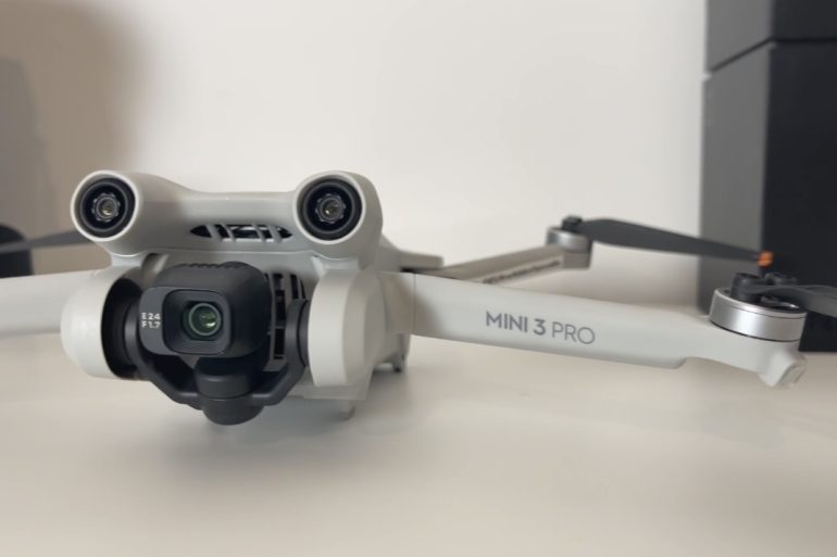 Il design di DJI Mini 3 Pro