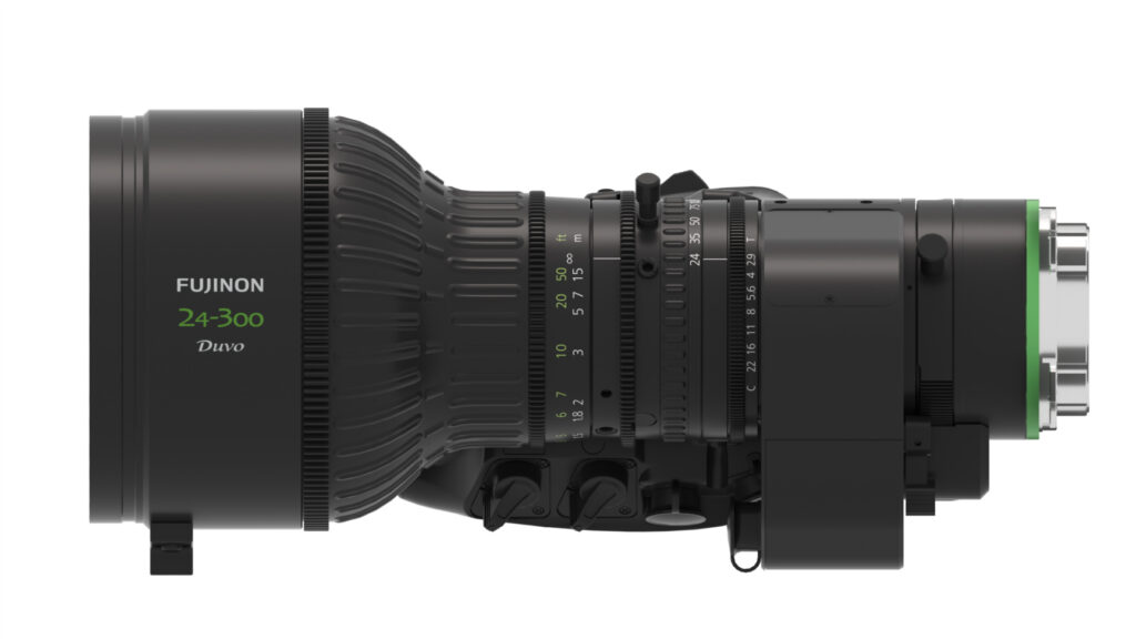 L'obiettivo Fujifilm Fujinon Duvo24-300mm,